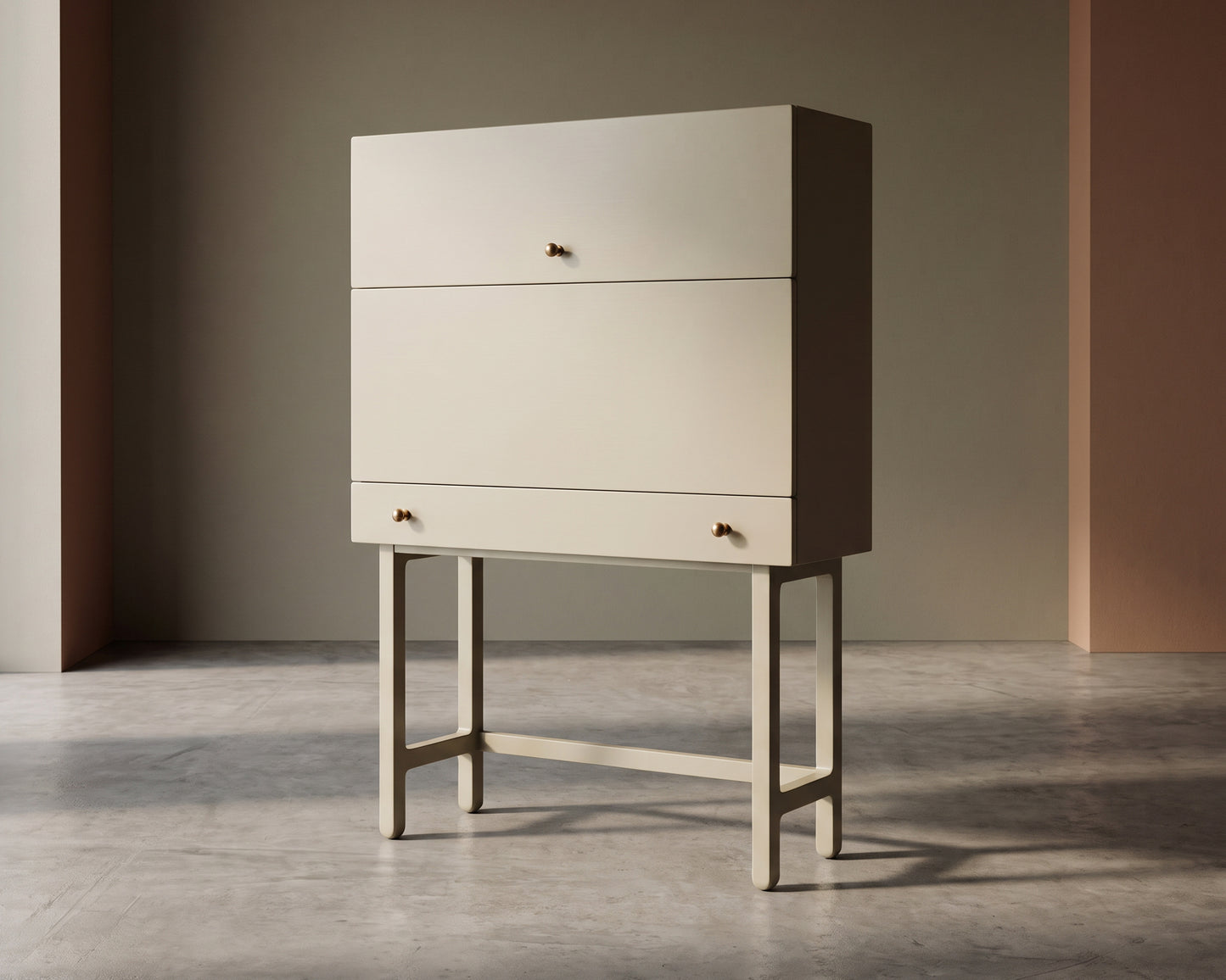 Rattan Desk