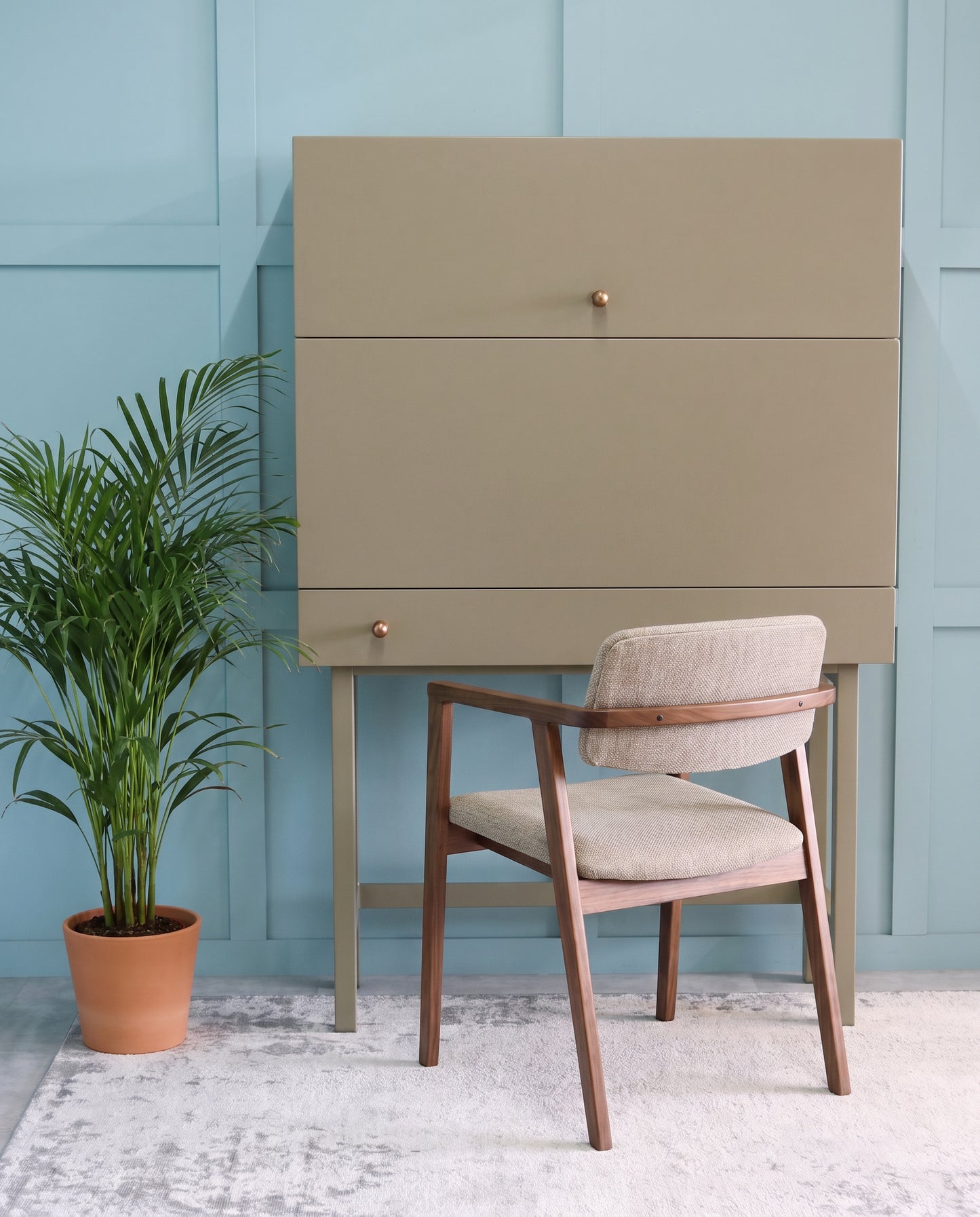 Rattan Desk